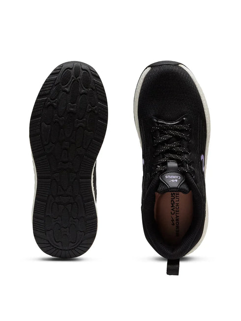 MALORE Black Women's Running Shoes